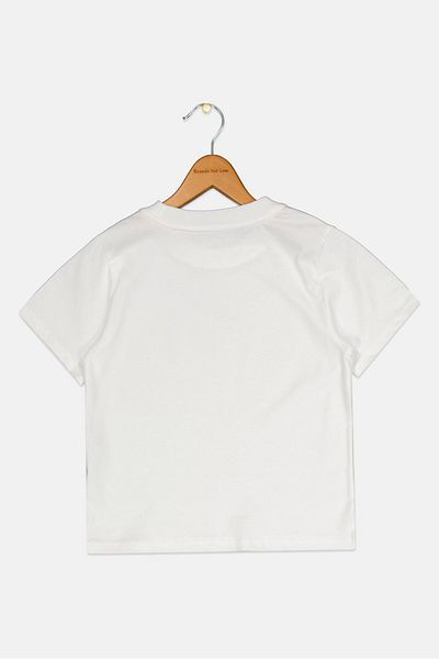 Esprit Kids Girl Short Sleeves Graphic Print T-Shirts, White