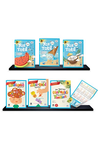 öğretmen evde 3.Sınıf Yaz Tatil Kitabı Seti - Öğretmen Evde Yayınları
