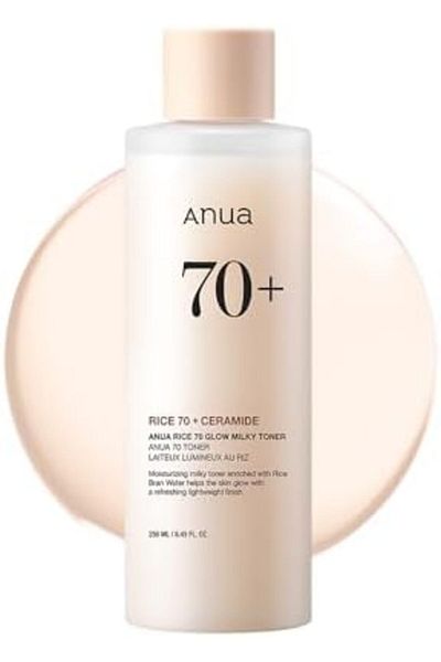 ANUA Rice Toner 70+ with Milky Formula for Radiy Anuaant Skin b