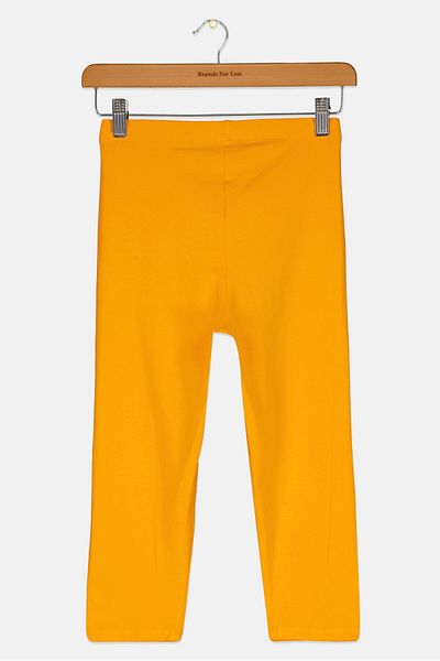 Cool Club Kids Girl Plain Pull On Leggings, Orange