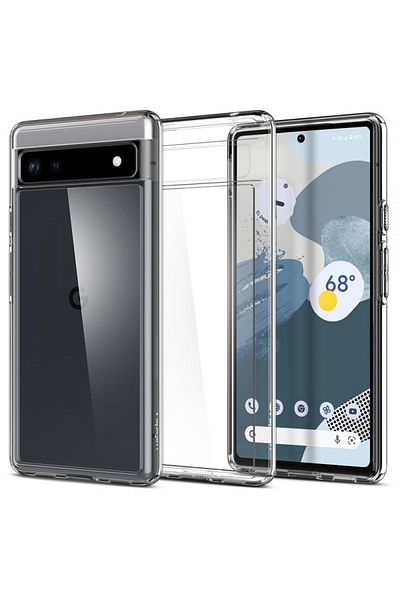 Spigen Spigen Ultra Hybrid case compatible with Google Pixel 6a Crystal Clear