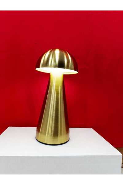 MİEN 3 Kademeli, 3 Işık Modlu Şarjlı, Dokunmatik Masa ve Gece Lambası, Cafe, Bar, Restorant Masa Lambası