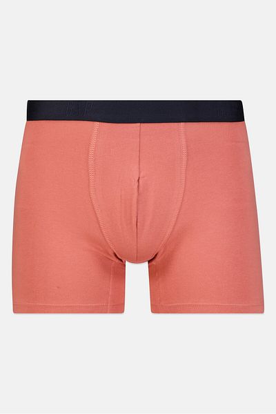 GAP سروال بوكسر رجالي سادة بخمسة درزات داخلية، أحمر