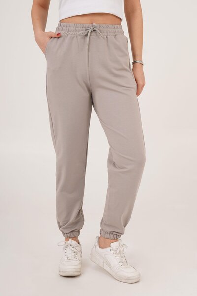 Hipo Trend Резиновий кант, що зав'язується на талії, крій джоггер, візон, спо...