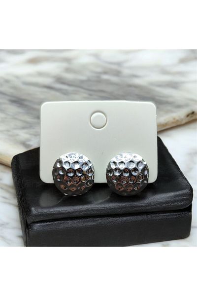 Candy Round Patterned Earrings