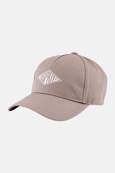 Esprit Women Embroidered Adjustable Cap, Light Taupe