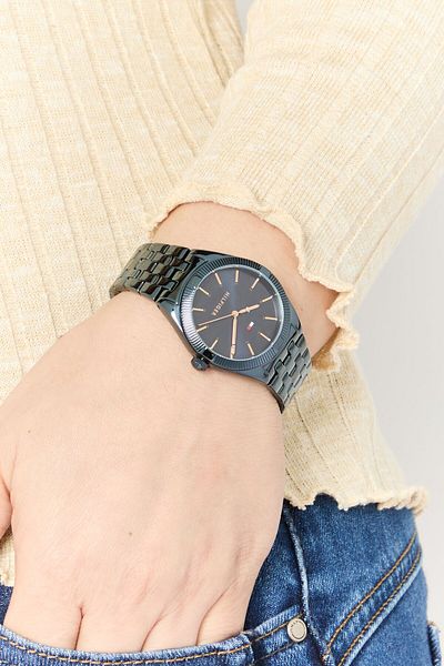 Tommy Hilfiger Women 1782552 Stainless Steel Watch 34 Mm, Navy
