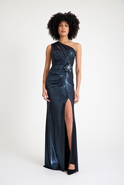 MAXXE 6005SIM ÖRME SIVAMA LAME ELBİSE