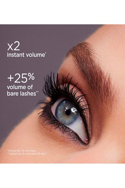 Clarins Super Volume Mascara Mini 3ml - 01 Black | Travel Size Volumizing Lash Mascara