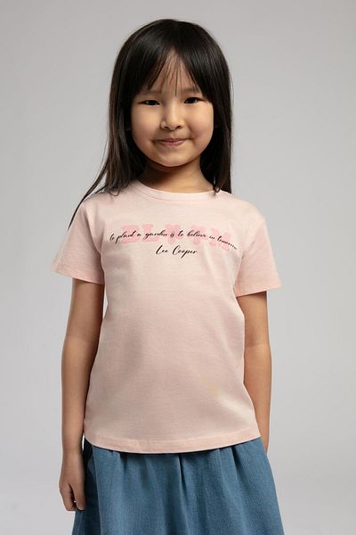Lee Cooper Perth Girl's T-Shirt Powder