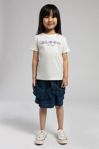 Lee Cooper Perth Girl's T-Shirt Ecru