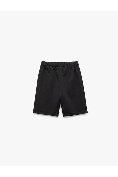 Koton Tie Waist Cotton Basic Shorts