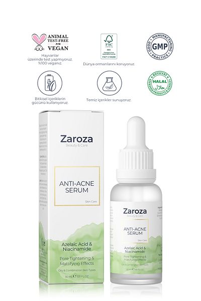 ZAROZA Anti Blackhead Niacinamide Serum - Anti Serum - 30 ml