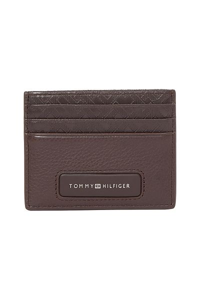 Tommy Hilfiger Tommy Hilfiger Men Brown Monogram Cc Holder