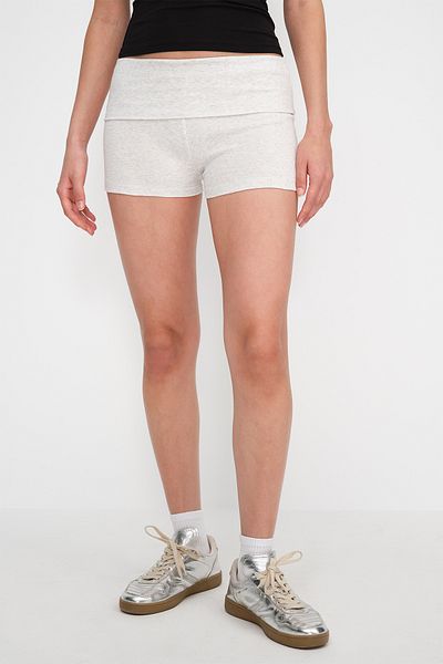 Addax Wide Waistband Shorts Tyt1777