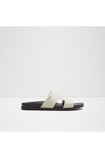 Aldo Grey Flat Sandals For Men