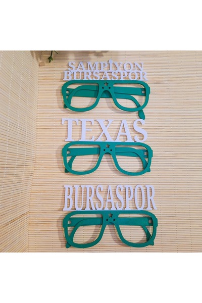 ABİSSE Bursaspor Taraftar Gözlüğü Aile Paketi (3lü)