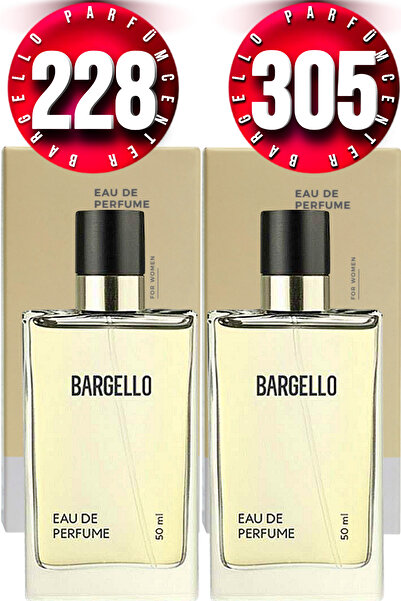 Bargello 228 Kadın Parfüm Oriental 50 ML EDP + 305 Kadın Parfüm Floral 50 ML EDP