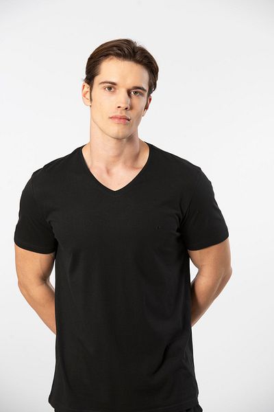 Cacharel Men's V-neck T-shirt