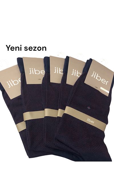 Jiber Мъжки бамбукови чорапи, 5 броя