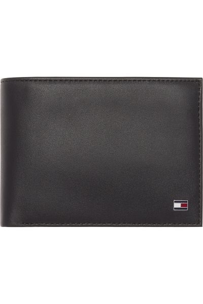 Tommy Hilfiger Tommy Hilfiger Men Black Eton CC Flap Bifold Wallet