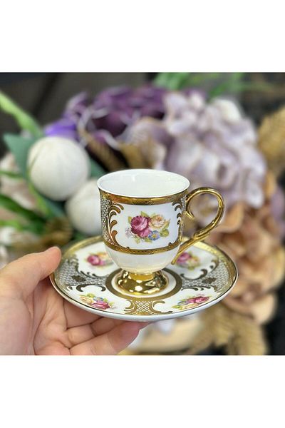 decovien Kosova 6 Persons Coffee Cup Set