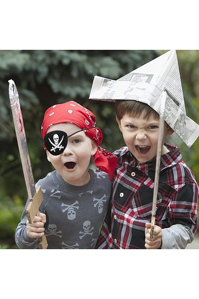 BulutRetail Vinlex Leather Pirate Eye Patch with Elastic
