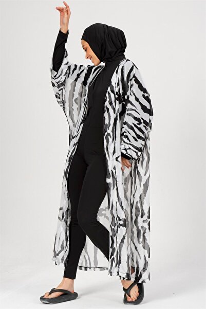 ALFASA Alf7015 Zebra Belted Pareo