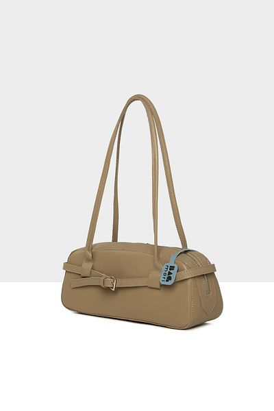 Bagmori Mink Women's Real Leather Belted Thin Strap Bag m 000008606