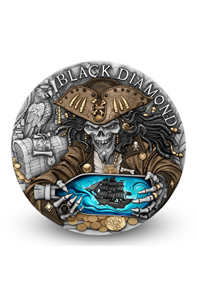 aga kulche Kara Elmas Gümüş Madalyon