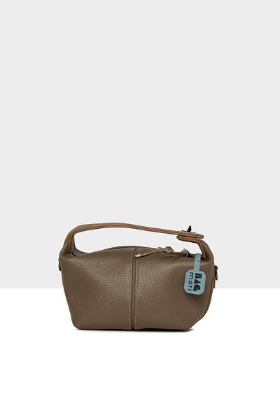 Bagmori Mink Women's Real Leather Mini Oval Bag m 000008596