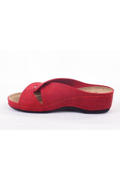 DAGOSTER Dza37-1816 Red Daily Orthopedic Women's Slippers