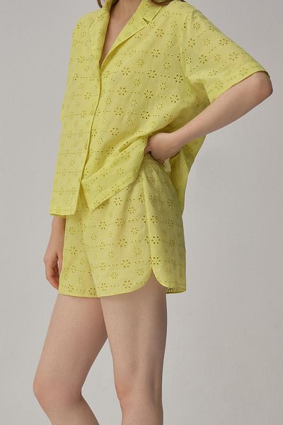 Pierre Cardin Set pijamale de damă din bumbac - Lx.25225 Lime