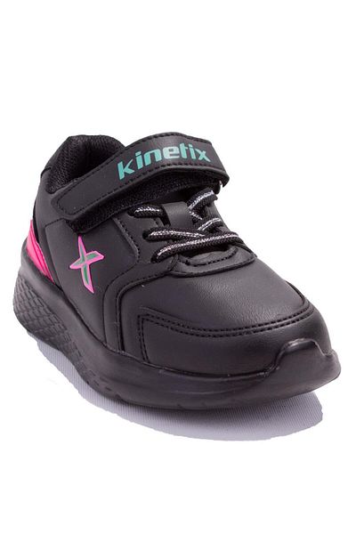 Kinetix Marned Black Fuchsia Pantofi sport ortopedici zilnici pentru fete