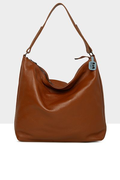 Bagmori Tan Women's Real Leather Large Casual Bag m 000008592