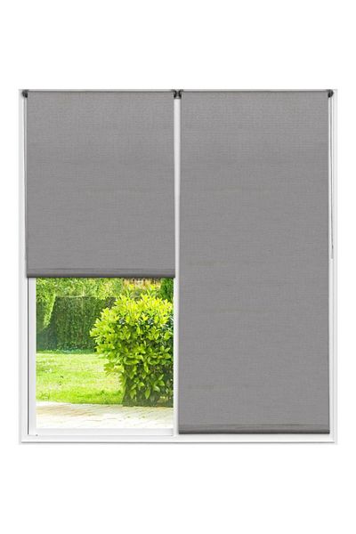 Luance High Quality Textured Blackout Roller Blinds 200 x 200cm