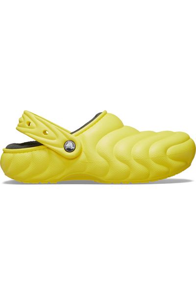 Crocs Clogs Crocs Classic Lined Overpuff Clog 37-38 EU - M5/W7 US Yellow - Cyber Yellow