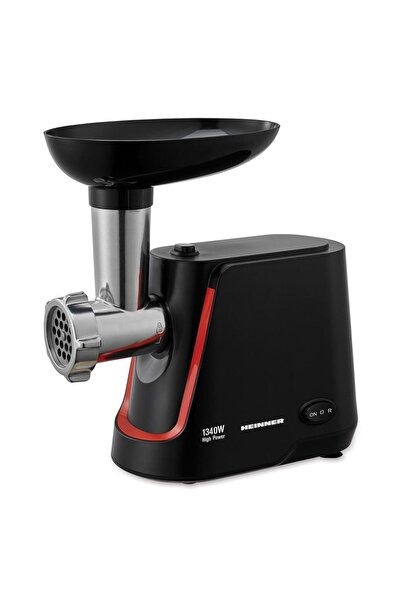 Heinner MG-1250BK Mașină de tocat carne electrică 1340W cu kit pentru cârnați...
