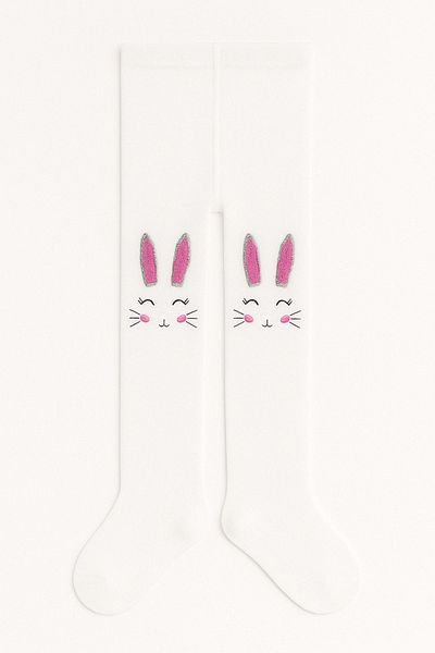 Selinus 5138 Rabbit Patterned Panty Stockings