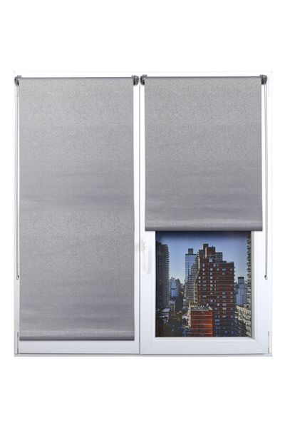Luance High Quality Textured Blackout Roller Blinds 90 x 180cm