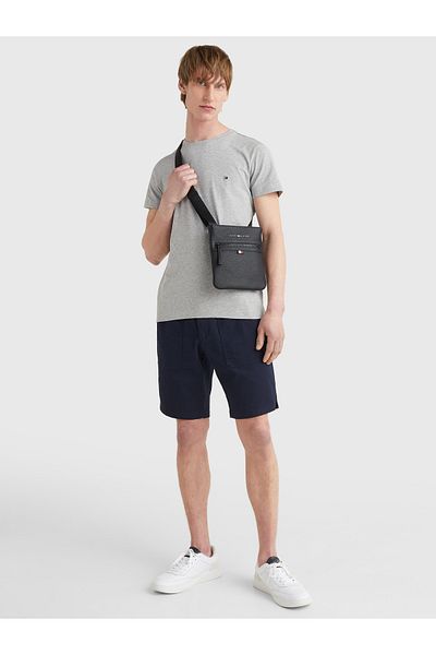 Tommy Hilfiger Tommy Hilfiger Men Black Essential Pu Mini Crossover Bag