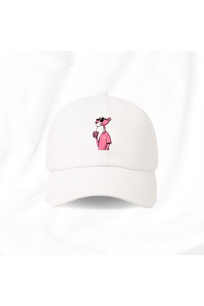 Touz Moda Washable Vintage Pink Panther Printed Unisex Hat