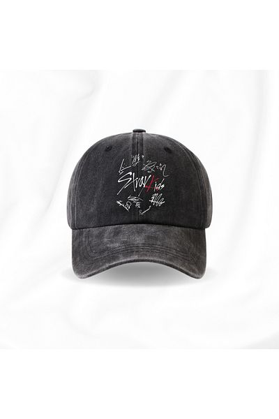 Touz Moda Μαύρο καπέλο Stray Kids