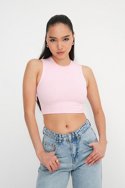 Addax Αθλητής Crop Crew Neck A3501