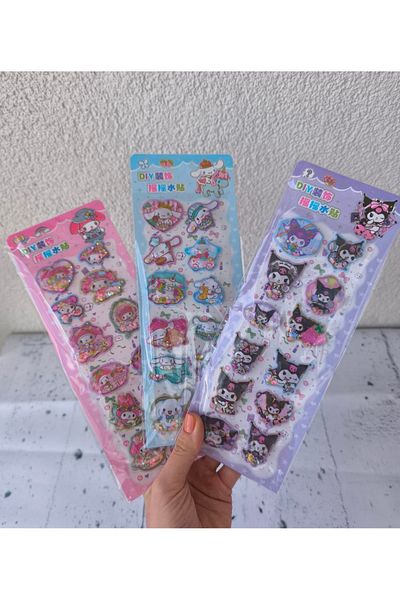 senacacollection Kuromi Juicy Glitter Sticker 1 Pcs