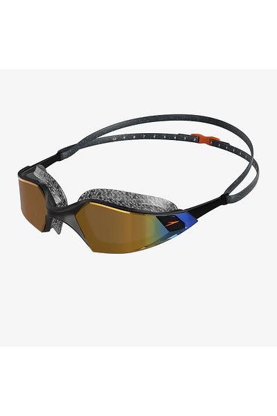 SPEEDO Aquapulse Pro Unisex Black Glasses - Au Mirror Gog 8-12263f982