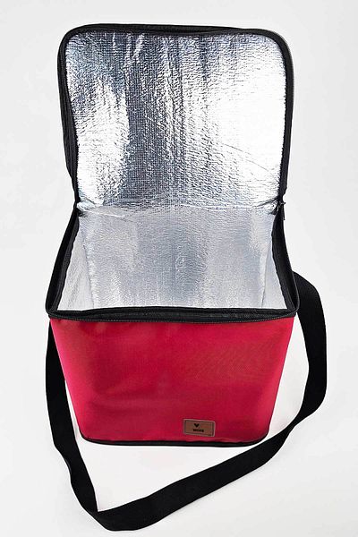 woys 30 Liters Red Thermal Thermos Cooler Bag - 1 Ice Battery Gift