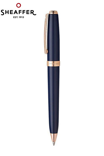 Sheaffer 9143-2 Prelude Tükenmezkalem Kobalt Mavi Rose Gold Özel Hediyelik Kutulu