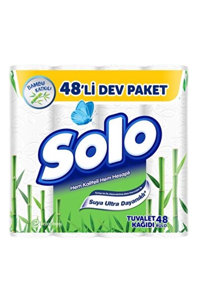 Solo Tuvalet Kağıdı 48'li Bambulu