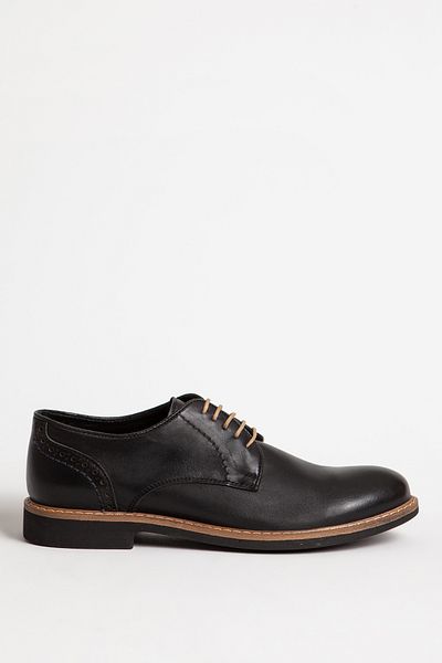 Dericlub Dericlub Men's Lace-Up 4 Season Classic Shoes Real Leather 2650/2 Black